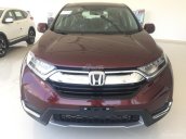 Bán Honda CR V sản xuất 2018, đủ màu giao xe sớm, hỗ trợ ngân hàng lên đến 80%