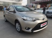 Bán Toyota Vios E sản xuất năm 2014, màu vàng, giá 450tr