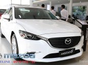 Bán xe Mazda 6 2.0L 2018 màu trắng Facelift giao ngay tại Hà Nội