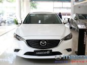 Bán xe Mazda 6 2.0L 2018 màu trắng Facelift giao ngay tại Hà Nội