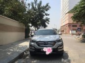 Bán Hyundai Santa Fe đời 2014, màu bạc số tự động, giá tốt