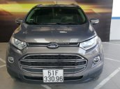 Bán Ford Ecosport Titanium 1.5AT màu xám hồng, số tự động sản xuất 2015, biển Sài Gòn