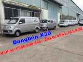 Bán xe Dongben X30 - 2 chỗ ngồi tải trọng 950kg, giá cạnh tranh nhất