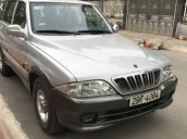 Cần bán lại xe Ssangyong Musso 2.3 MT sản xuất 2003, màu bạc, 150tr