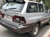 Cần bán lại xe Ssangyong Musso 2.3 MT sản xuất 2003, màu bạc, 150tr