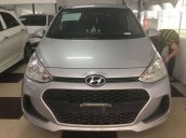 Bán Hyundai Grand i10 sản xuất 2017, màu bạc, giá chỉ 322 triệu