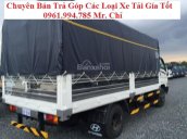 Bán xe tải Hyundai HD65 2.5 tấn, thùng bạt/thùng kính, xe tải_ hỗ trợ trả góp