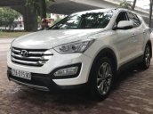 Cần bán Hyundai Santa Fe 2.4 AT đời 2014, màu trắng 