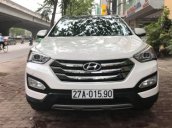 Cần bán Hyundai Santa Fe 2.4 AT đời 2014, màu trắng 