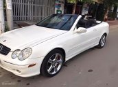 Bán ô tô Mercedes CLK 320 sản xuất năm 2005, màu trắng, nhập khẩu số tự động, 650 triệu