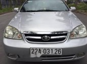 Cần bán xe Daewoo Lacetti đời 2007, màu bạc xe gia đình