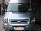 Bán ô tô Ford Transit sản xuất 2015 màu bạc, xe chất