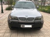 Bán BMW X3 2.5 AT đời 2004, màu bạc, nhập khẩu 