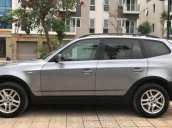 Bán BMW X3 2.5 AT đời 2004, màu bạc, nhập khẩu 