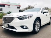 Cần bán lại xe Mazda 6 2.0 AT năm sản xuất 2016, màu trắng, giá chỉ 805 triệu