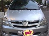 Cần bán lại xe Toyota Innova G đời 2007, màu bạc xe gia đình, 350tr