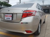 Bán Toyota Vios E sản xuất 2017, màu vàng, 506tr