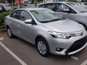 Bán Toyota Vios 1.5E MT màu bạc mới 100%, giá sốc 485 triệu