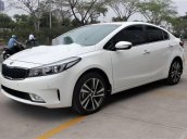 Cần bán xe Kia Cerato 1.6 AT đời 2018, màu trắng, 589tr