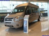 Cần bán Ford Transit Medium sản xuất năm 2018, màu bạc, giá chỉ 820 triệu