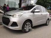 Bán xe Hyundai Grand i10 sản xuất 2015, màu bạc như mới