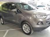 Bán Ford Ecosport Titanium 1.5AT màu nâu titan, số tự động, sản xuất 2015, biển Sài Gòn