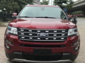 Bán ô tô Ford Explorer 2.3 AT 2017, màu đỏ, nhập khẩu nguyên chiếc