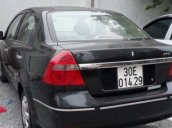 Cần bán Daewoo Gentra 1.5 MT đời 2009, màu đen xe gia đình, 185tr