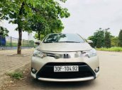 Cần bán gấp Toyota Vios sản xuất năm 2016, màu ghi vàng 