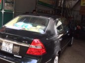 Cần bán Daewoo Gentra 1.5 MT đời 2009, màu đen xe gia đình, 185tr