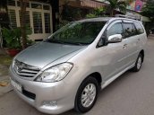 Cần bán lại xe Toyota Innova G năm 2009, màu bạc đã đi 82000 km, giá 425tr