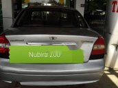 Cần bán lại xe Daewoo Nubira sản xuất năm 2001, màu bạc, còn đăng kiểm