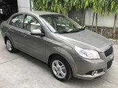 Cần bán xe Chevrolet Aveo LT năm 2018, màu xám, trả trước 60 triệu nhận xe, giảm ngay 60tr