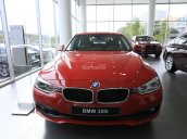 BMW Long Biên- BMW 320i nhập nguyên chiếc giao xe luôn, màu đỏ, trả góp 85%