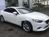 Cần bán lại xe Mazda 6 2.5G AT đời 2015, màu trắng như mới, giá 765tr