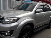 Bán Toyota Fortuner đời 2015, màu bạc số tự động