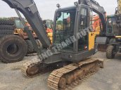 Bán máy xúc đào bánh xích Volvo EC55C sản xuất 2012