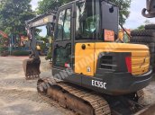 Bán máy xúc đào bánh xích Volvo EC55C sản xuất 2012