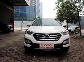 Bán ô tô Hyundai Santa Fe CRDI đời 2015, màu trắng chính chủ