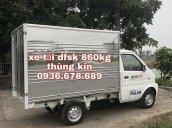 Bán xe tải DFSK 860kg thùng kín, đời mới nhất, giá rẻ nhất thị trường