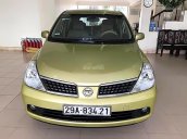 Cần bán gấp Nissan Tiida 1.6 AT sản xuất năm 2007, màu vàng, nhập khẩu Nhật Bản