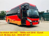 Bán xe 29 chỗ 34 chỗ bầu hơi Thaco Meadow TB85 mới 2018