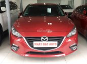 Cần bán lại xe Mazda 3 1.5 AT hatchback đời 2016 màu đỏ, giá tốt