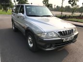 Bán Ssangyong Musso 2.3MT 2003, màu bạc 