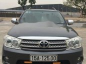 Cần bán xe Toyota Fortuner sản xuất 2009, màu đen xe gia đình, giá chỉ 605 triệu