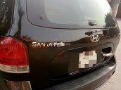 Cần bán Hyundai Santa Fe năm 2005, màu đen, nhập khẩu, gia đình sử dụng