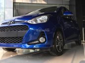 Bán xe Hyundai Grand i10 giá rẻ, màu xanh lam, nhập khẩu nguyên chiếc