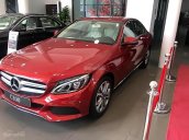 Bán Mercedes C200 năm sản xuất 2018, màu đỏ