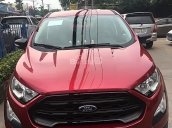 Cần bán Ford EcoSport Trend AT năm sản xuất 2018, màu đỏ, giá chỉ 569 triệu