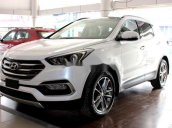 Bán Hyundai Santa Fe đời 2018, màu trắng